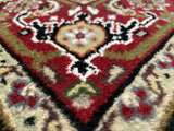 Indian Rug Hand Knotted Oriental Rug Fine Tabriz Silk Touch 6'0x4'0