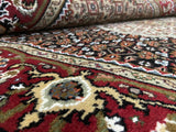 Indian Rug Hand Knotted Oriental Rug Fine Tabriz Silk Touch 6'0x4'0