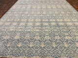 Indian Rug Hand Knotted Oriental Rug Fine Turkish Knot Oushak 12'0x14'10