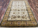 Indian Rug Hand Knotted Oriental Rug Fine Zigler 8'10x5'8
