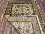 Indian Rug Hand Knotted Oriental Rug Fine Zigler 8'10x5'8
