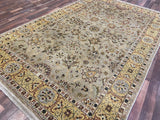 Indian Rug Hand Knotted Oriental Rug Fine Zigler 9'2x6'0