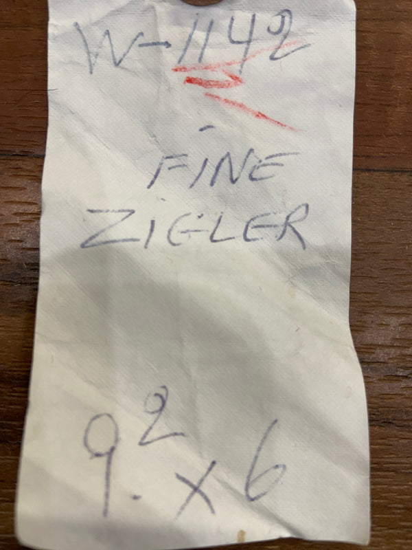 Indian Rug Hand Knotted Oriental Rug Fine Zigler 9'2x6'0