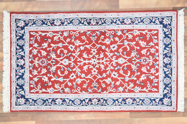 Indian Rug Hand Knotted Oriental Rug India 3x5