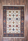 Indian Rug Hand Knotted Oriental Rug Indo Mahal 6'2x9'2
