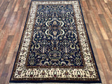 Indian Rug Hand Knotted Oriental Rug Japour 4'1x6'4