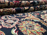 Indian Rug Hand Knotted Oriental Rug Kashan 10'0x7'9