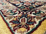 Indian Rug Hand Knotted Oriental Rug Kashan 10'0x7'9