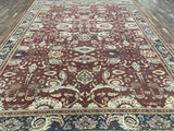 Indian Rug Hand Knotted Oriental Rug Kashan 13'10x10'8
