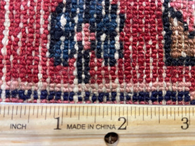 Indian Rug Hand Knotted Oriental Rug Kashan 3'0x4'10