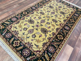 Indian Rug Hand Knotted Oriental Rug Kashan 3'0x5'0