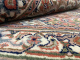Indian Rug Hand Knotted Oriental Rug Kashan 3'0x5'0
