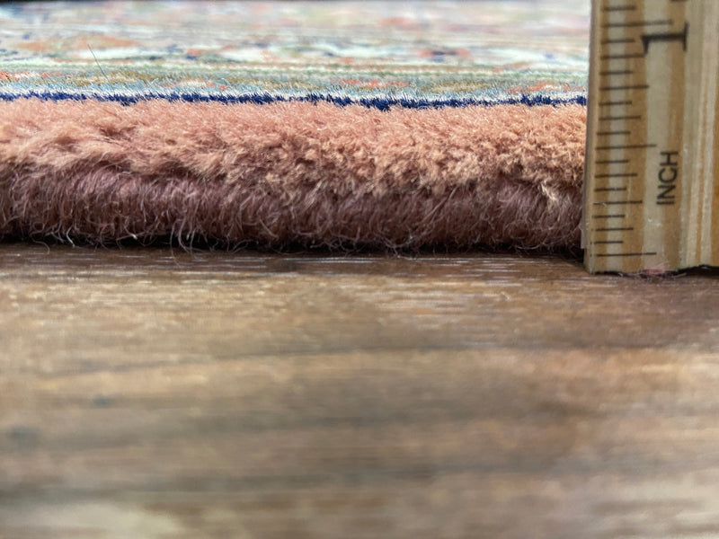 Indian Rug Hand Knotted Oriental Rug Kashan 3'0x5'0