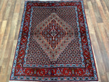 Indian Rug Hand Knotted Oriental Rug Kashan 3'10x5'1