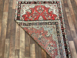 Indian Rug Hand Knotted Oriental Rug Kashan 3'5x4'10