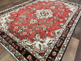Indian Rug Hand Knotted Oriental Rug Kashan 3'5x4'10