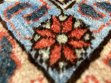 Indian Rug Hand Knotted Oriental Rug Kashan 3'5x5'2