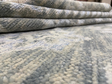 Indian Rug Hand Knotted Oriental Rug Modern 10'0x8'0