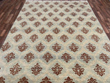 Indian Rug Hand Knotted Oriental Rug Modern 10'2x8'3