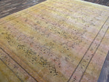 Indian Rug Hand Knotted Oriental Rug Modern 13'3x9'6