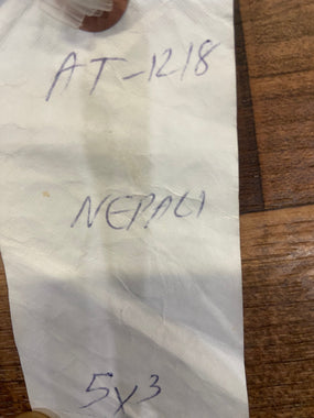 Indian Rug Hand Knotted Oriental Rug Nepali 5'0x3'0