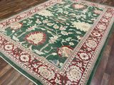 Indian Rug Hand Knotted Oriental Rug Origin: Egypt 10.5x7.7