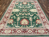 Indian Rug Hand Knotted Oriental Rug Origin: Egypt 10.5x7.7