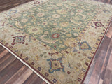 Indian Rug Hand Knotted Oriental Rug Origin: Egypt 10'6x8'2