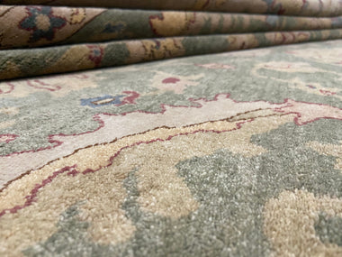 Indian Rug Hand Knotted Oriental Rug Origin: Egypt 10'6x8'2