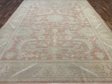 Indian Rug Hand Knotted Oriental Rug Origin: Egypt 11'10x9'4