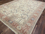 Indian Rug Hand Knotted Oriental Rug Origin: Egypt 11.8x9.4