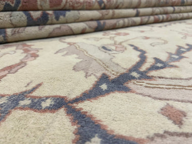 Indian Rug Hand Knotted Oriental Rug Origin: Egypt 11.8x9.4