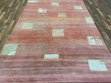 Indian Rug Hand Knotted Oriental Rug Origin: Egypt 9'8x6'7