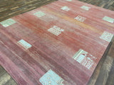 Indian Rug Hand Knotted Oriental Rug Origin: Egypt 9'8x6'7