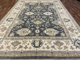 Indian Rug Hand Knotted Oriental Rug Oushak 10'0x14'0