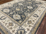 Indian Rug Hand Knotted Oriental Rug Oushak 10'0x14'0