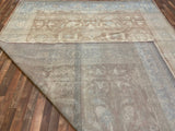 Indian Rug Hand Knotted Oriental Rug Oushak 12'10x9'10
