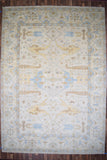 Indian Rug Hand Knotted Oriental Rug Oushak 14'0x9'11