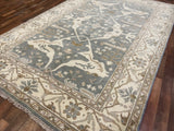 Indian Rug Hand Knotted Oriental Rug Oushak 6'2x9'0