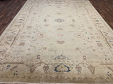 Indian Rug Hand Knotted Oriental Rug Oushak 8'9x11'11