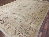 Indian Rug Hand Knotted Oriental Rug Oushak 8'9x11'11