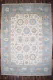Indian Rug Hand Knotted Oriental Rug Oushak - Origin 109 13'8x9'9