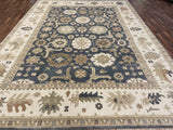 Indian Rug Hand Knotted Oriental Rug Oushak - Origin 112 14'1x10'2