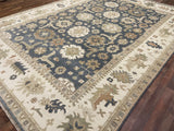 Indian Rug Hand Knotted Oriental Rug Oushak - Origin 112 14'1x10'2