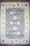 Indian Rug Hand Knotted Oriental Rug Oushak - Origin 113 14.2x10'0