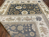 Indian Rug Hand Knotted Oriental Rug Oushak - Origin 113 14.2x10'0