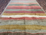 Indian Rug Hand Knotted Oriental Rug Peshawar 11'0x8'11