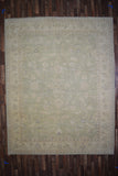 Indian Rug Hand Knotted Oriental Rug Peshawar 9'3x11'8
