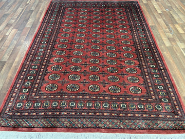 Indian Rug Hand Knotted Oriental Rug Royal Boukhara 6'3x8'10
