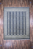 Indian Rug Hand Knotted Oriental Rug Royal Boukhara 8'0x9'10